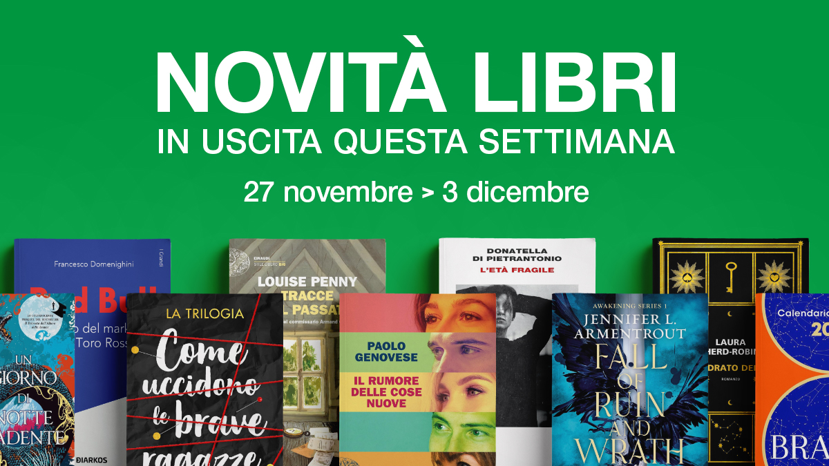 Novita libri 27 novembre 3 dicembre 23