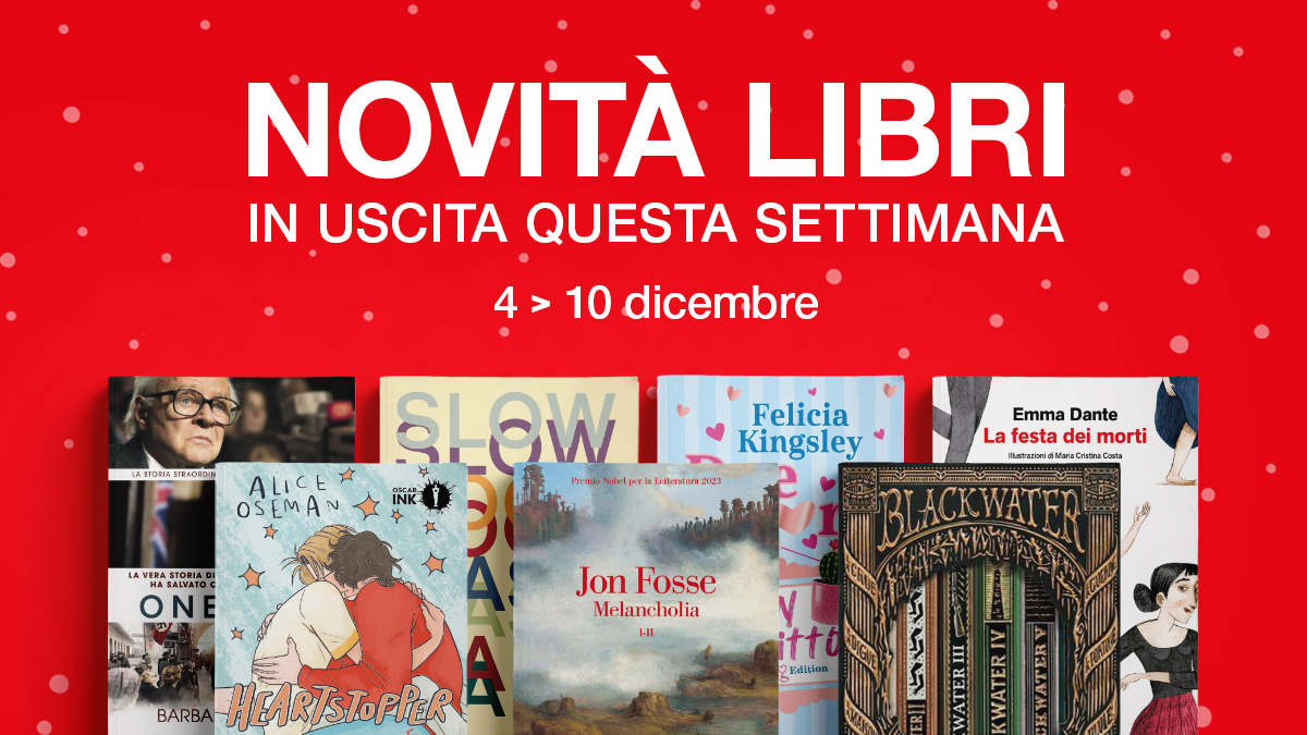 Novita libri 4-10 dicembre 2023