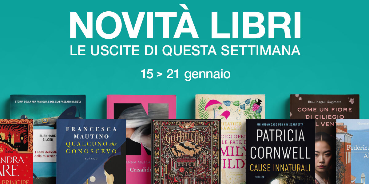 Libri uscita settimana 15-21 gennaio