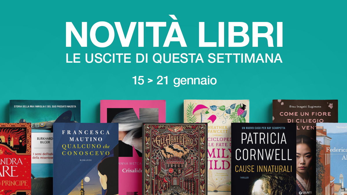 Libri uscita settimana 15-21 gennaio