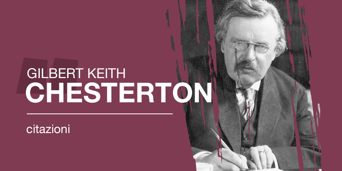 Citazioni libri gilbert keith chesterton