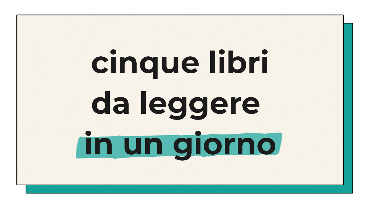 Libri da leggere in un giorno Copertina
