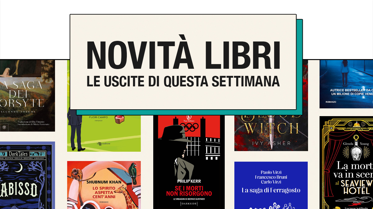 Libri uscita settimana 22-28 luglio Copertina