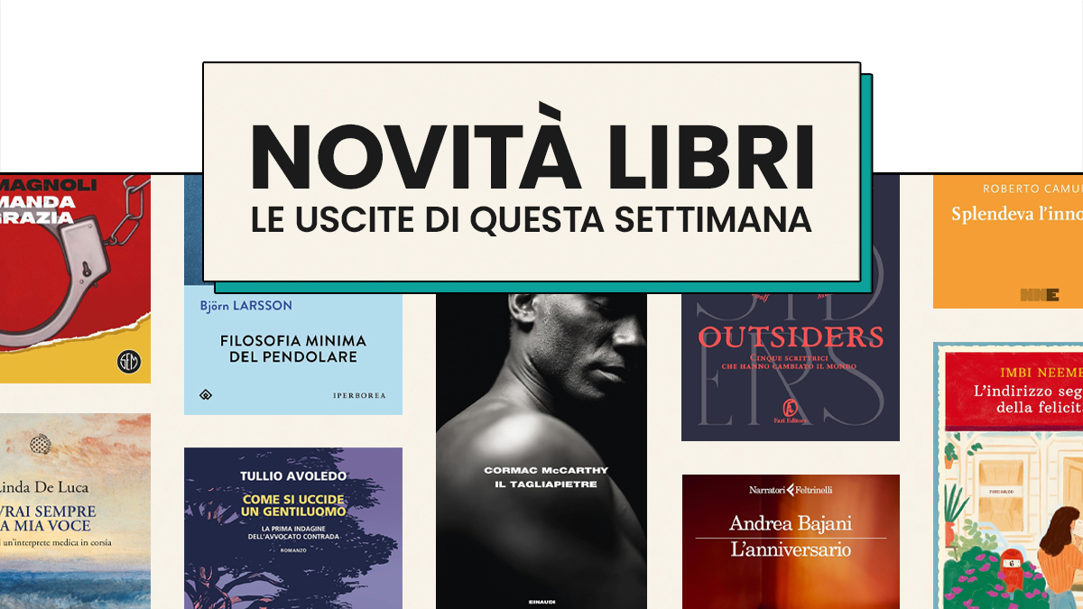 Libri uscita settimana 27 gennaio - 2 febbraio Copertina