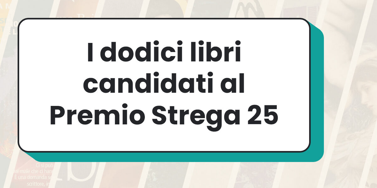 Libri premio strega 2025 Copertina