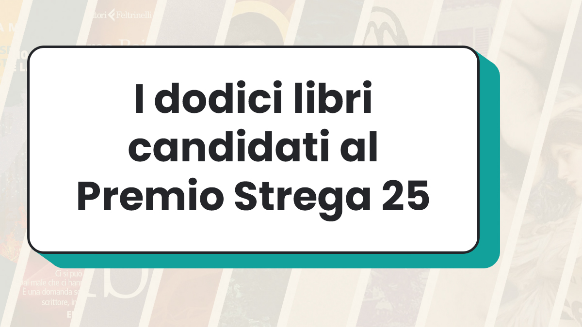 Libri premio strega 2025 Copertina