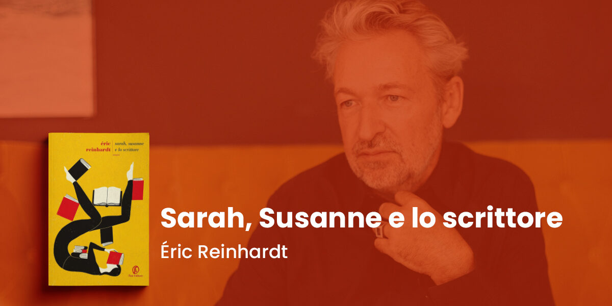 Sarah Susanne e lo scrittore Éric Reinhardt Focus Copertina
