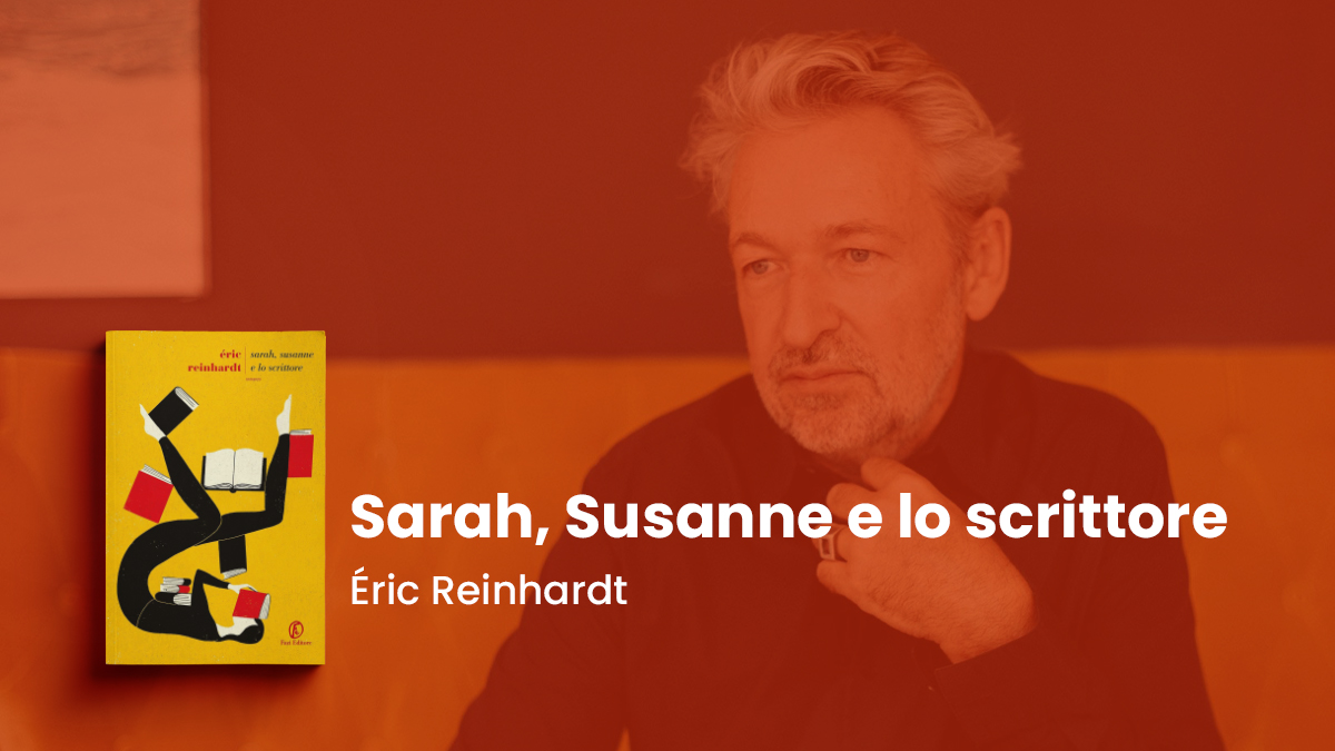 Sarah Susanne e lo scrittore Éric Reinhardt Focus Copertina