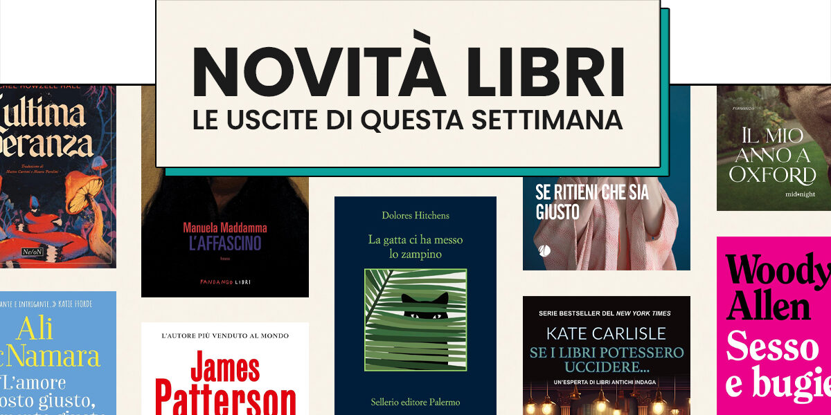 Libri uscita settimana 21-27 luglio Copertina