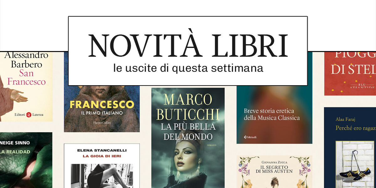 Libri uscita settimana 15-21 settembre Copertina