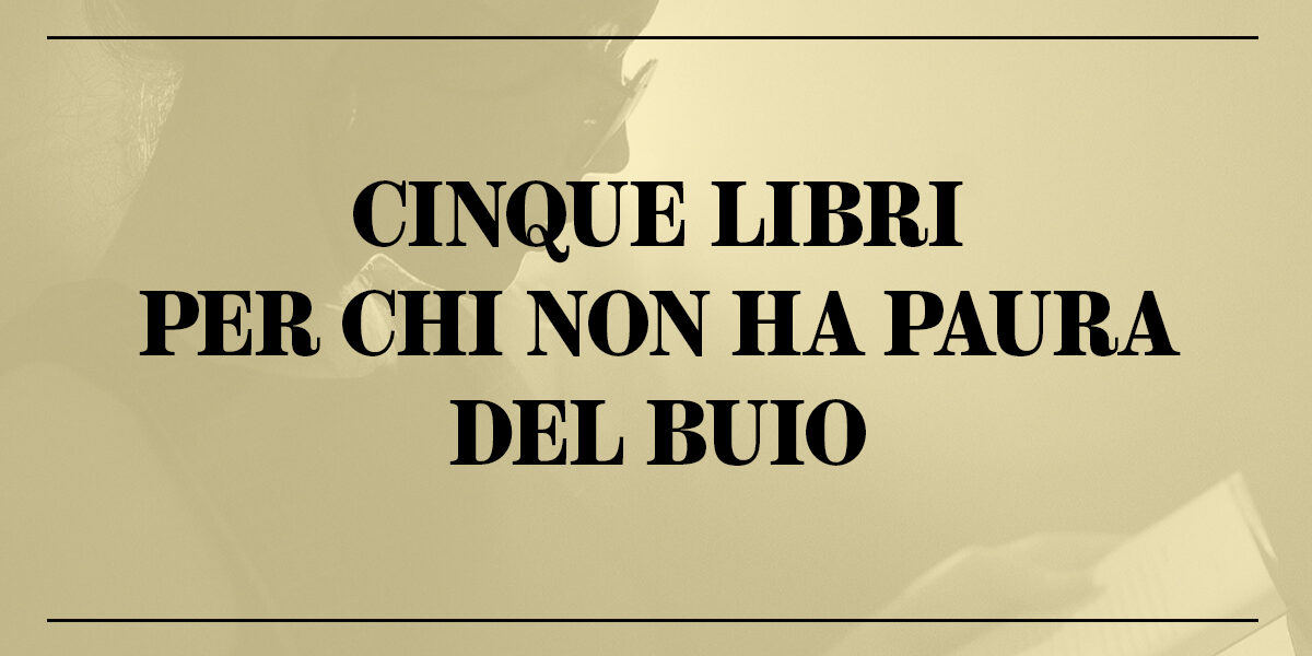 Cinque libri chi non paura buio Copertina