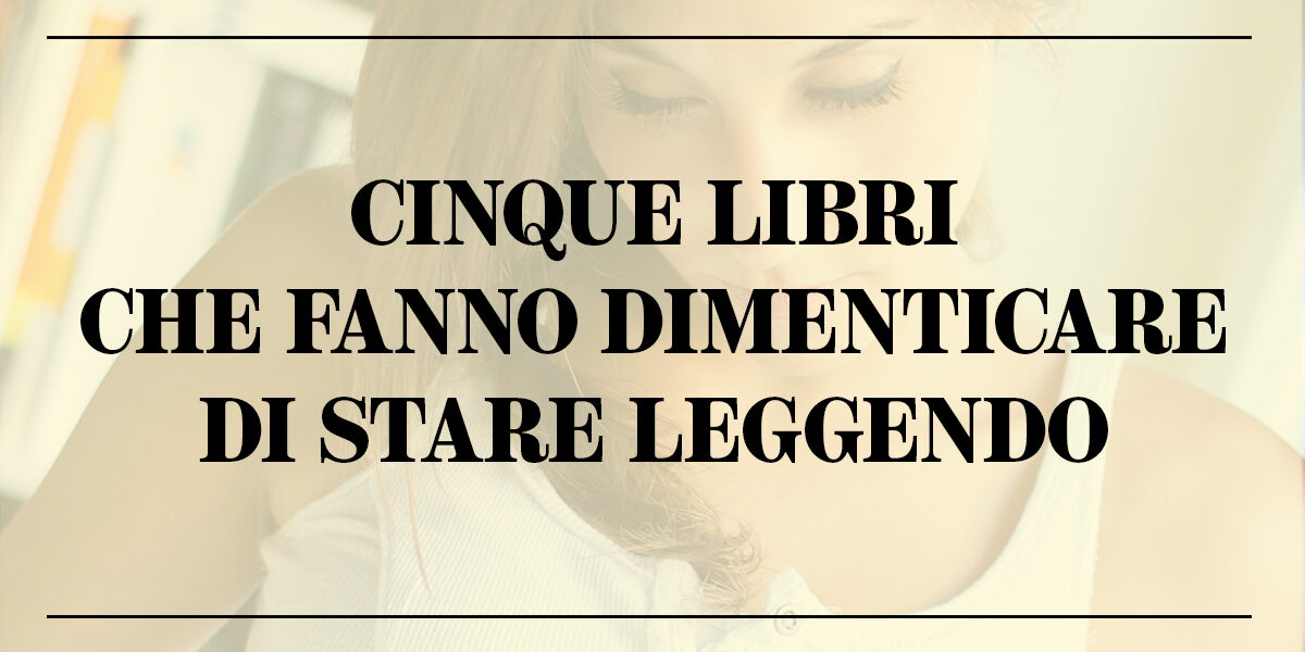 Cinque libri dimenticare di stare leggendo Copertina